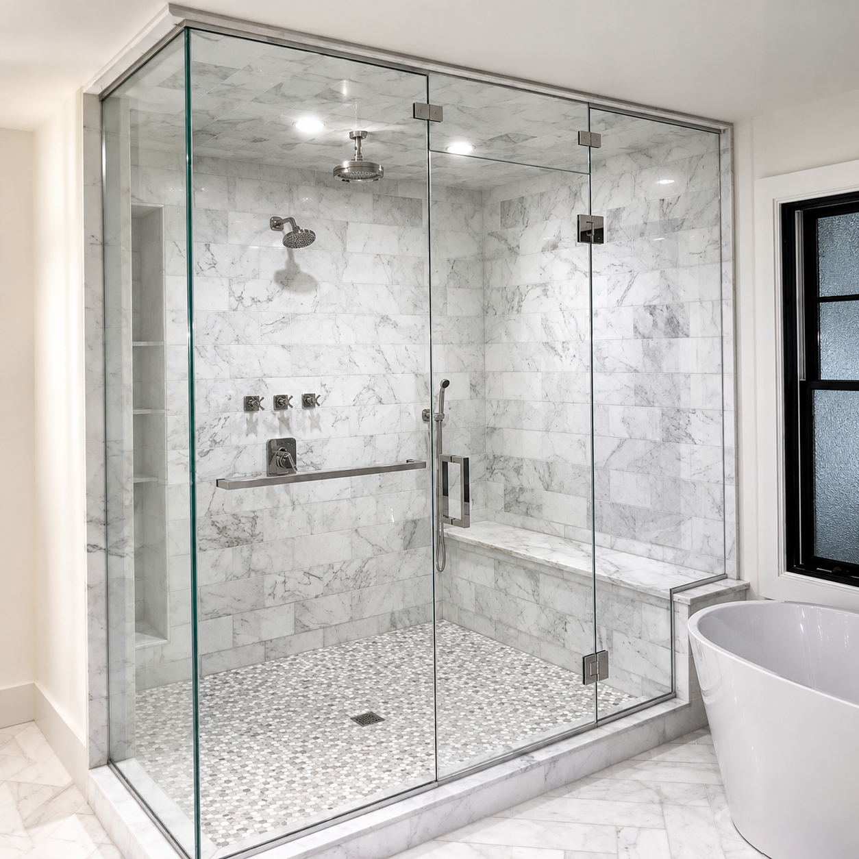 Glass Steam Shower Enclosure - Image 2