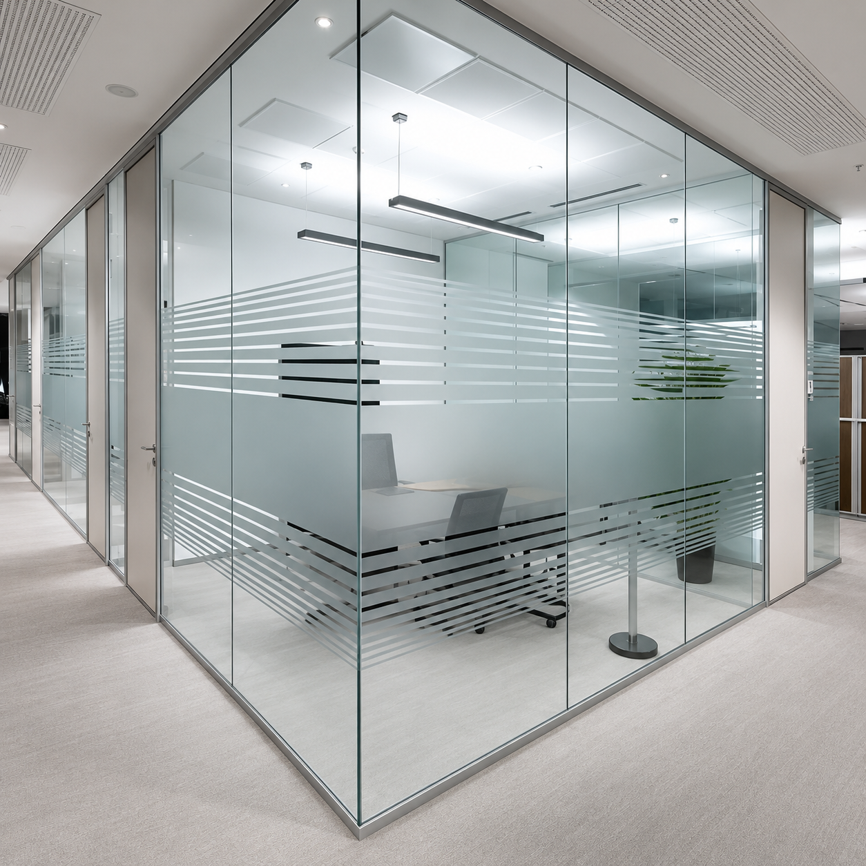 6mm Glass Partition