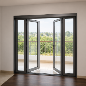 UPVC Glass Casement Door